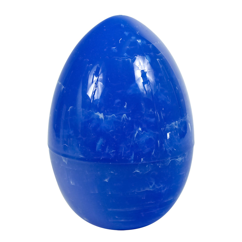 Blue Marbleized Easter Egg