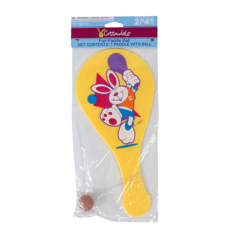 Easter Paddle Ball Assorted 10.5"