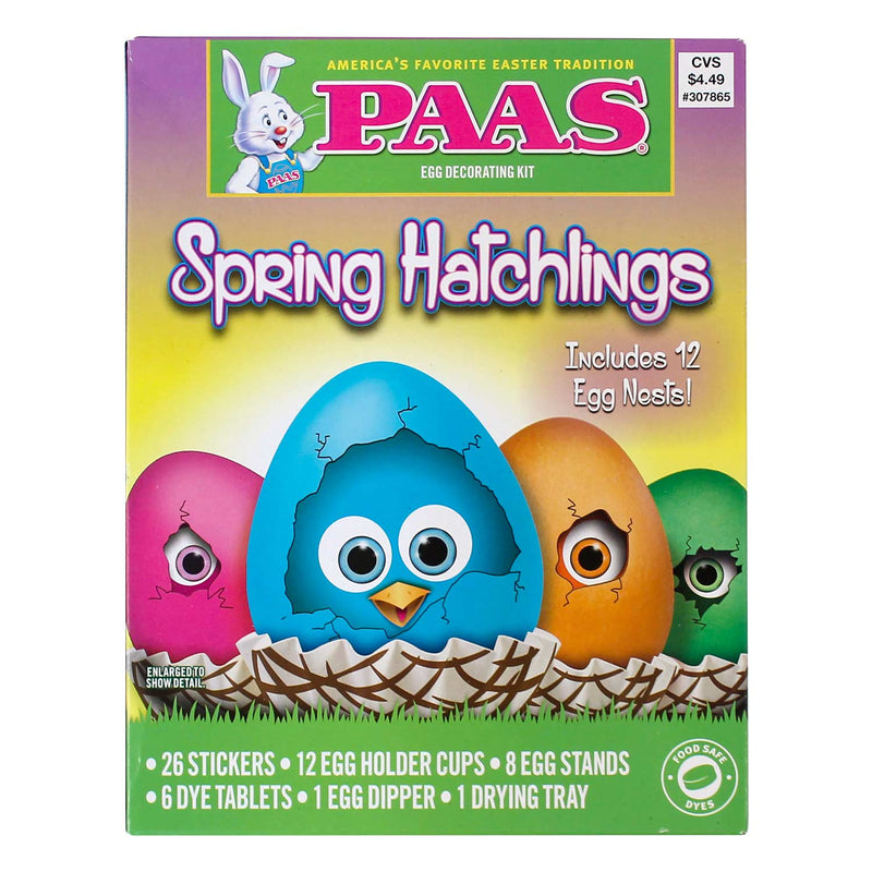 Spring Hatchlings Egg Decorating Kit