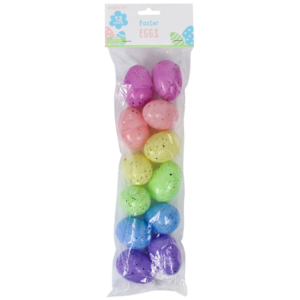 Closeout Easter Eggs Speckled 2.33" (12 Pack)