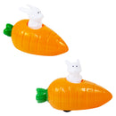 Pull-Back Carrot Bunny Assortment 3" (100 PACK)