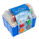 Pirate Treasure Chest Diving Toy Set 27 Pieces (EACH)