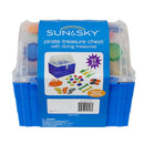 Pirate Treasure Chest Diving Toy Set 27 Pieces (EACH)