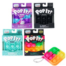 Pop It! Mini Bubble Popper Keychain Assorted 2.5" (EACH)