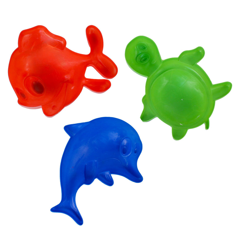 Sea Life Sand Molds back