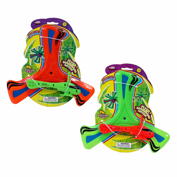 Flying Helicopter Boomerang Assorted 10" (EACH)