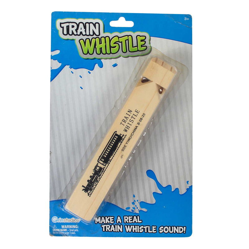 Closeout Wooden Train Whistle 7"