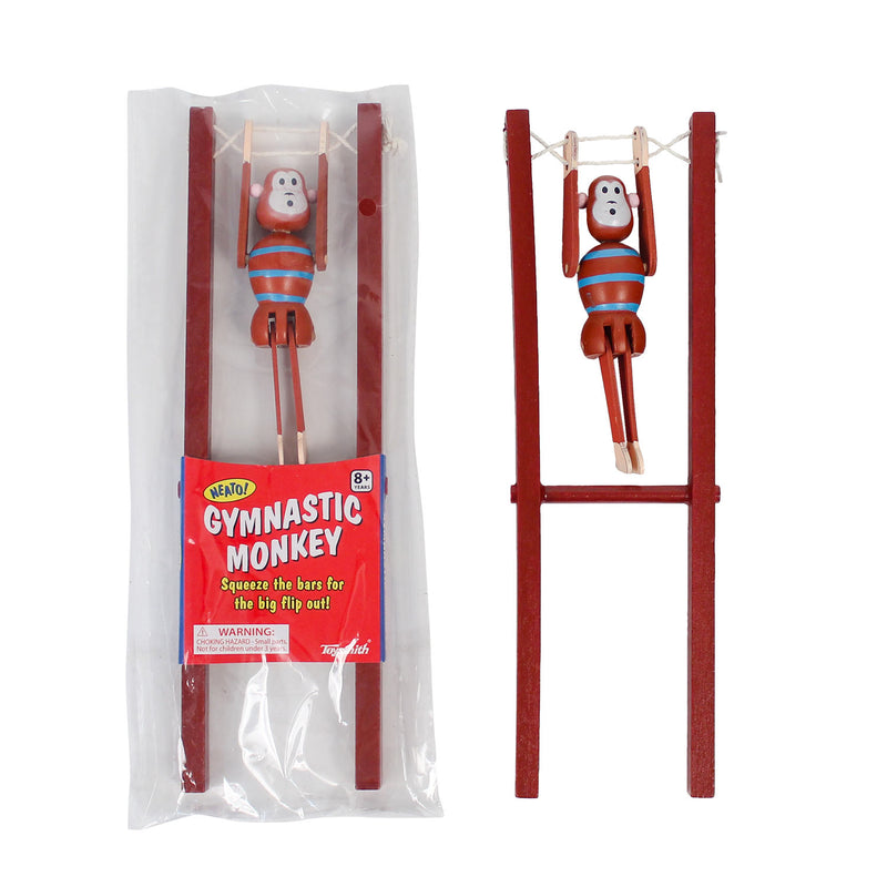 Gymnastic Monkey in and out of packaging