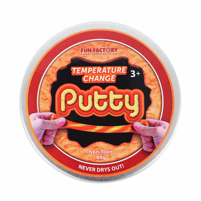 Orange/Yellow Temperature Changing Putty 3.25" (EACH)