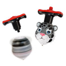 Leopard Head Spinning Top 2.5" (EACH)