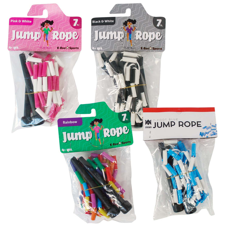 Beaded Jump Rope Assorted 7'