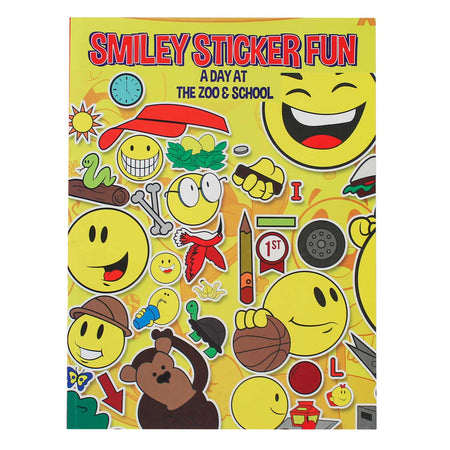 Smiley Sticker Fun Sticker Activity Book 10.75"