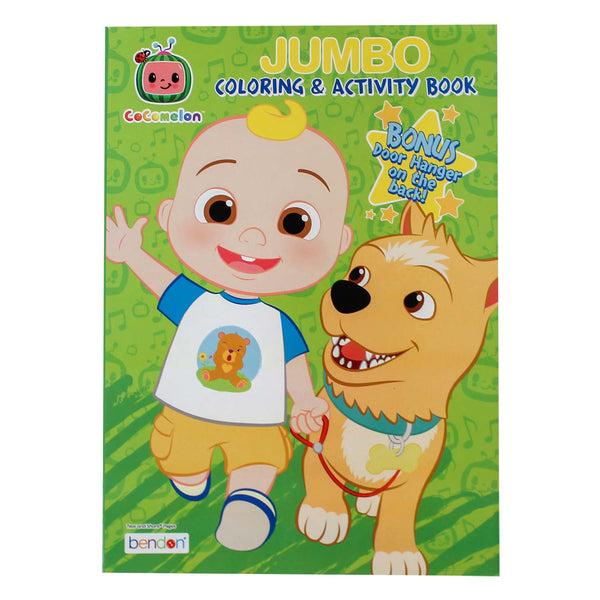 Cocomelon Jumbo Coloring and Activity Book