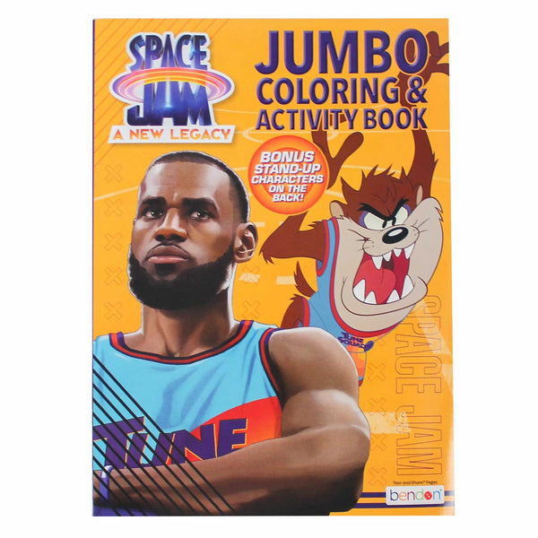 Space Jam Jumbo Coloring Book 11"