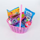 Filled Egg Shape Plastic Basket 8.25" (EACH)