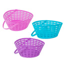 Egg Shape Plastic Basket Assorted 8.25" (EACH)
