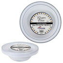 White Plastic Bowls with Silver Band 14 oz (10 PACK)