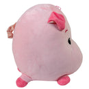 Plush Super Soft Round Pig 17" (EACH)