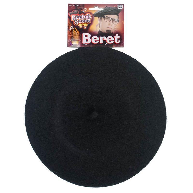 beret with hangtag