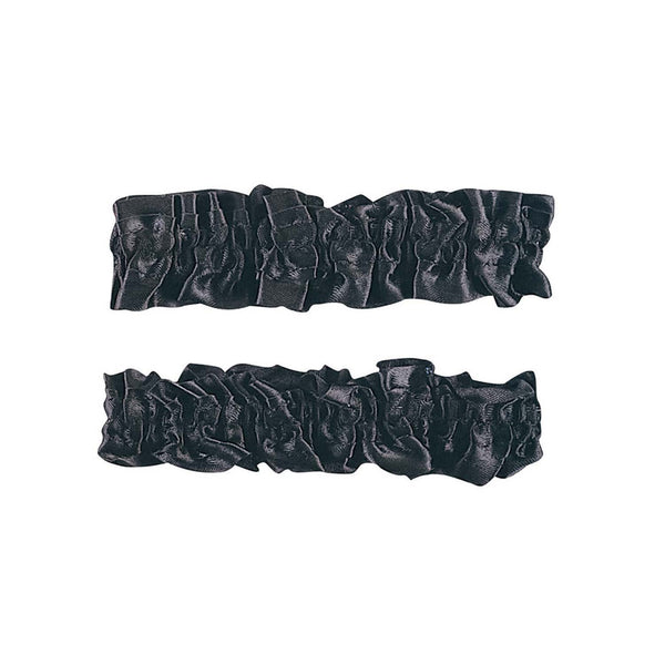 Black Armbands - Black & Red (2 PACK)