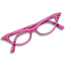 Retro Rhinestone Glasses- Adult Size