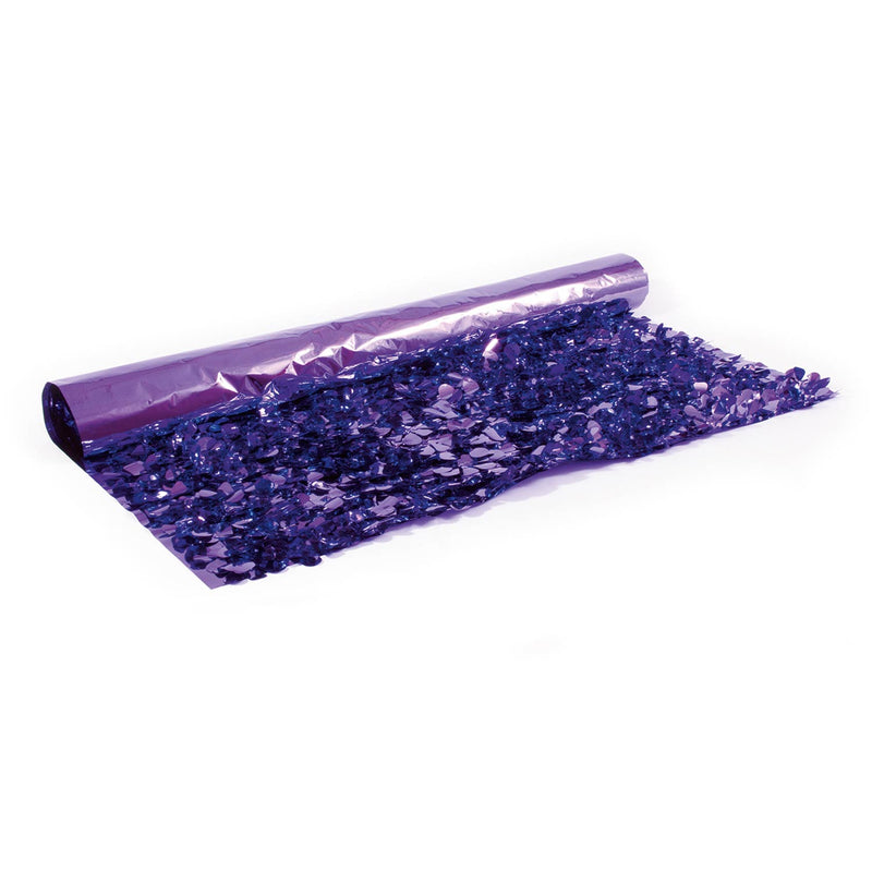 Float Sheeting - Vinyl Floral 36" x 15' Purple