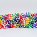 Float Twist - Vinyl Fringed 3" x 25' Rainbow and White (EACH)
