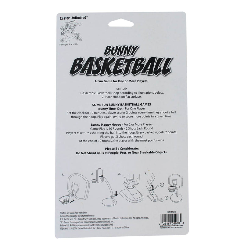 Bunny Basketball Playset Assorted