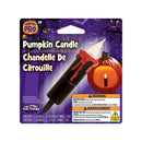 LED Flicker Pumpkin Candle Assorted 3" (EACH)