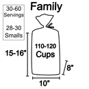 Red White and Blue Gourmet Popcorn