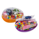 Filled Large Plastic Horizontal Easter Egg 5.25" (EACH)