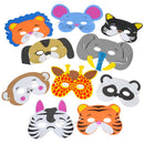 Child Size Foam Animal Face Mask Assortment (DZ)