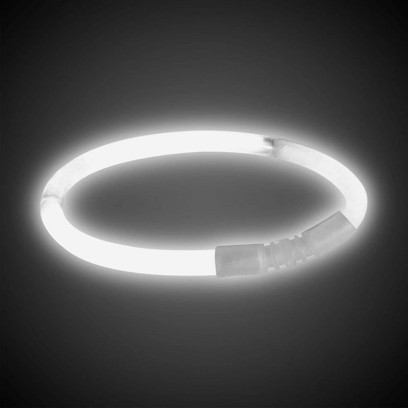 Glow Bracelets - White 8" (50 PACK)