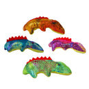 Plush Shiny Multicolored Alligators Assortment 6.5" (DZ)
