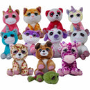 Plush Russ Big Eyed Animal Assorted 6" (EACH)