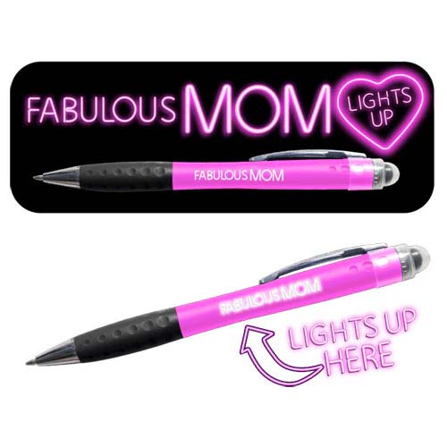 Fabulous Mom Light Up Pen
