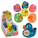 Glitter Rubber Duck Assortment 3.75" (DZ)