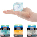 Glitter Sugar Cube Assorted 2" (EACH)