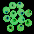 Bouncy Balls - Glow In The Dark Eyeballs 1.25" (DZ)