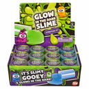 Glow In The Dark Slime Assortment 2.5" (DZ)