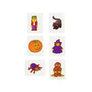 Tattoos - Glow In The Dark Halloween Assortment 1.5" (72 PACK)