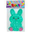 Green Easter Bunny Marbleized Bubble Popper 8" (EACH)