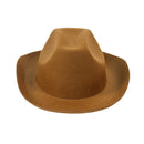 Child Size Brown Felt Cowboy Hat (EACH)