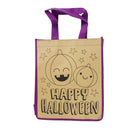 Color Your Own Halloween Tote Bag Assorted 10" x 4" x 12" (EACH)