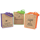 Color Your Own Halloween Tote Bag Assorted 10" x 4" x 12" (EACH)