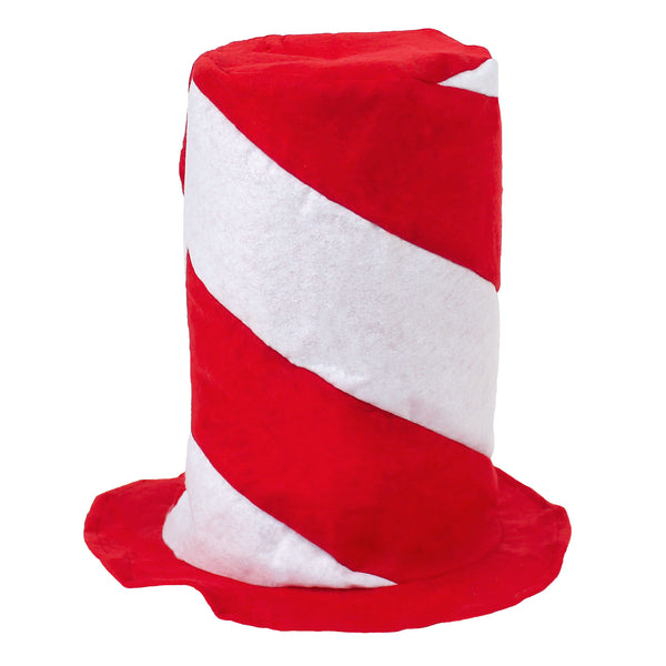 Stovepipe Hat Red Stripe 12"