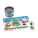 Holiday Puzzle In A Can 24 Piece (EACH)