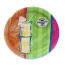 Tropical Drink Paper Plates 6-7/8" (8 PACK)