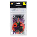 Closeout Resealable Halloween Cello Treat Bags Assorted 6.75" (26 PACK)