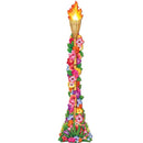 Jointed Floral Tiki Torch 4' (EACH)